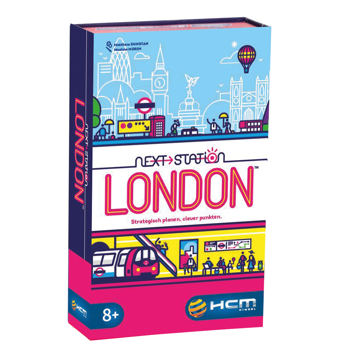 Next Station London - ein Flip & Write Spiel