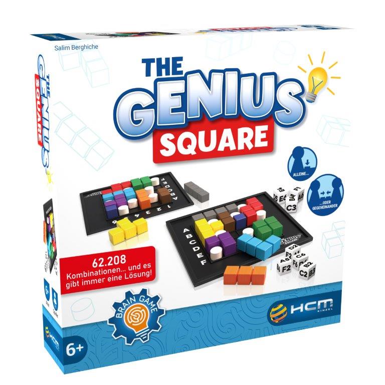 The Genius Square - Logikspiel ab 6 J.
