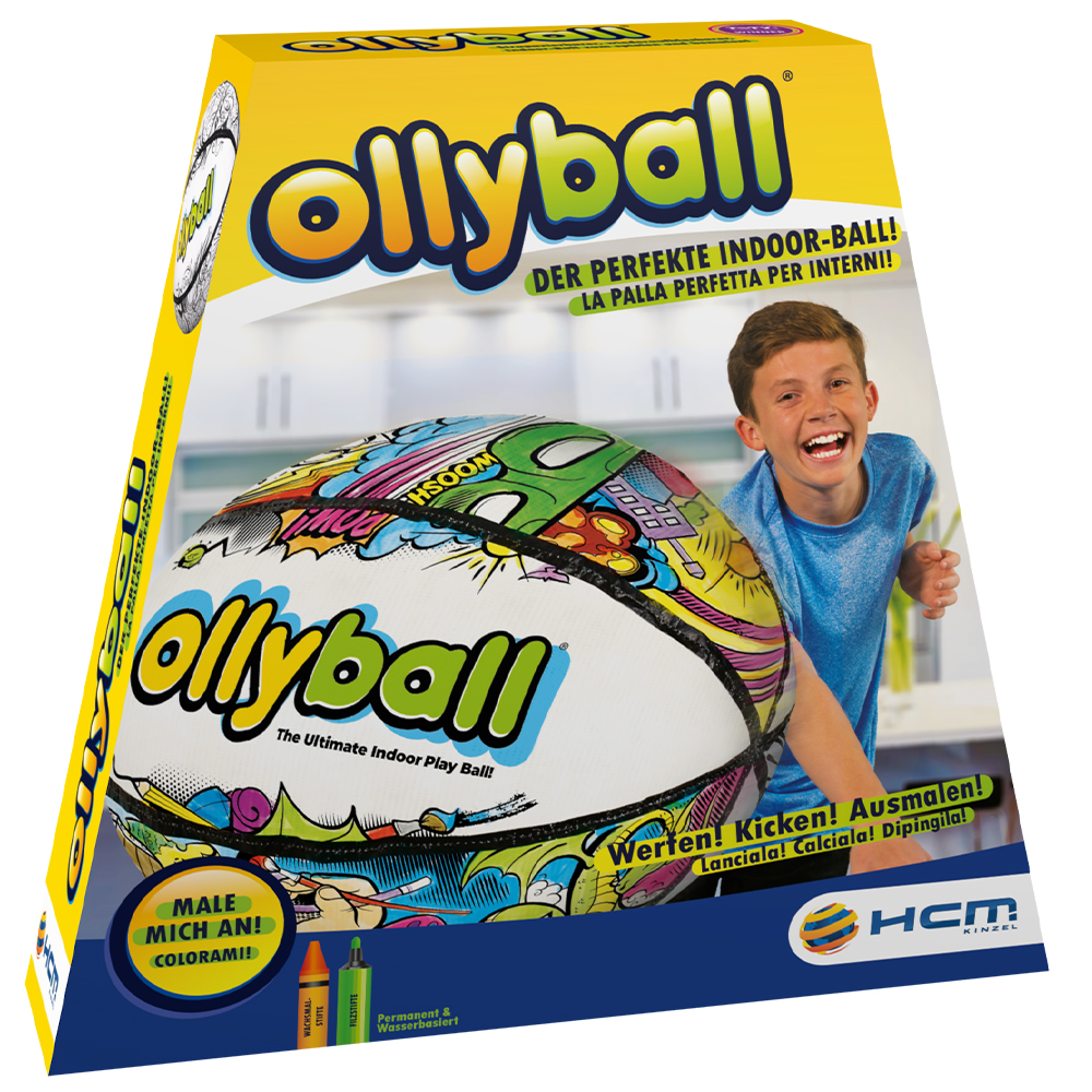OllyBall, der Indoor-Ball fürs Spielen Zuhause